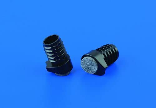 4 St. Stuhlgleiter mit Filz und Stapelschutz, für Runde schrägstehende Stuhlbeine mit Rohrwandstärke 1,5-2 mm - Klama - Möbelzubehör