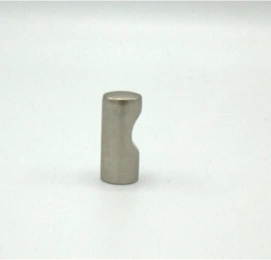 2 St. Bügelgriffe Möbelgriffe Stahl verchromt, Edelstahl-Optik mit Innengewinde - für Schränke, Schubladen und Türen (Typ 6, Lochabstand 128 mm) - Klama - Möbelzubehör