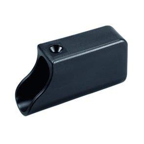 4 Gleiter/Kappen Gleitkappen für Ovalrohre, Kunststoff, Schwarz - Klama - Möbelzubehör