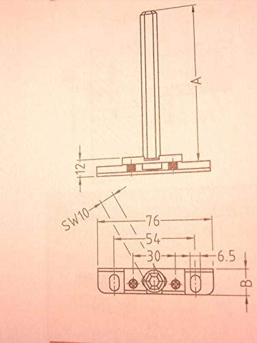 Tablarträger Regalträger Regalbodenträger unsichtbar - stabile Regalhalterung aus Stahl, verzinkt - Klama - Möbelzubehör