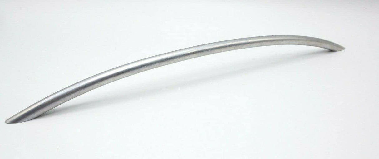 2 St. Bügelgriffe Möbelgriffe Stahl verchromt, Edelstahl-Optik mit Innengewinde - für Schränke, Schubladen und Türen (Typ 6, Lochabstand 128 mm) - Klama - Möbelzubehör