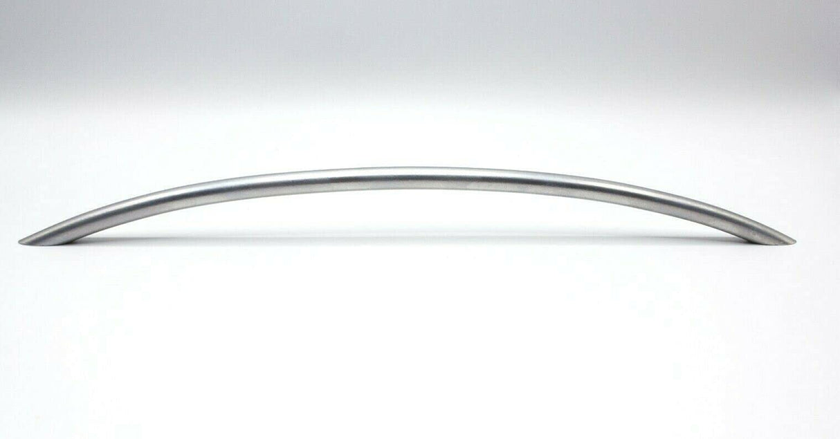 2 St. Bügelgriffe Möbelgriffe Stahl verchromt, Edelstahl-Optik mit Innengewinde - für Schränke, Schubladen und Türen (Typ 6, Lochabstand 128 mm) - Klama - Möbelzubehör