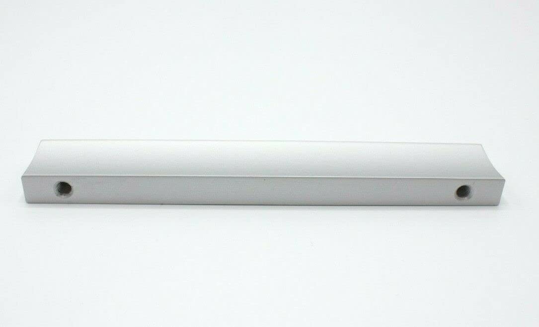 2 St. Bügelgriffe Möbelgriffe Stahl verchromt, Edelstahl-Optik mit Innengewinde - für Schränke, Schubladen und Türen (Typ 6, Lochabstand 128 mm) - Klama - Möbelzubehör