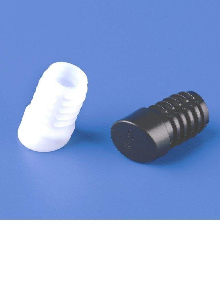 4 St. Stuhlgleiter/Bodenschoner, schräg, für Rundrohre mit Wandstärke 1,5-2 mm - Klama - Möbelzubehör