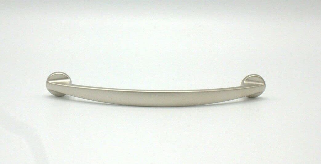 2 St. Bügelgriffe Möbelgriffe Stahl verchromt, Edelstahl-Optik mit Innengewinde - für Schränke, Schubladen und Türen (Typ 6, Lochabstand 128 mm) - Klama - Möbelzubehör