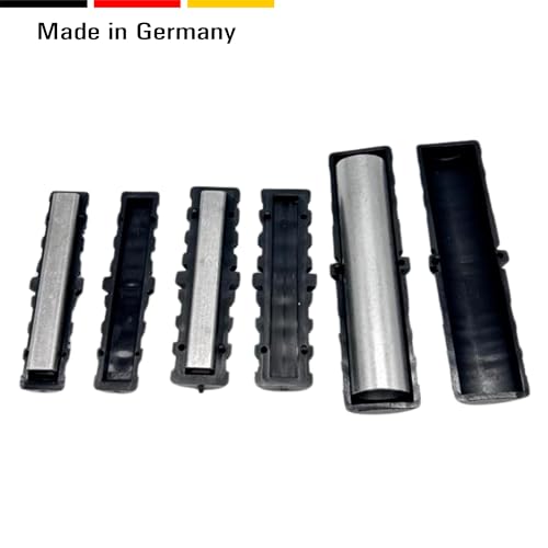 1 Steckverbinder - Rohrverbinder für Rundrohre, Kunststoff/Polyamid, Schwarz