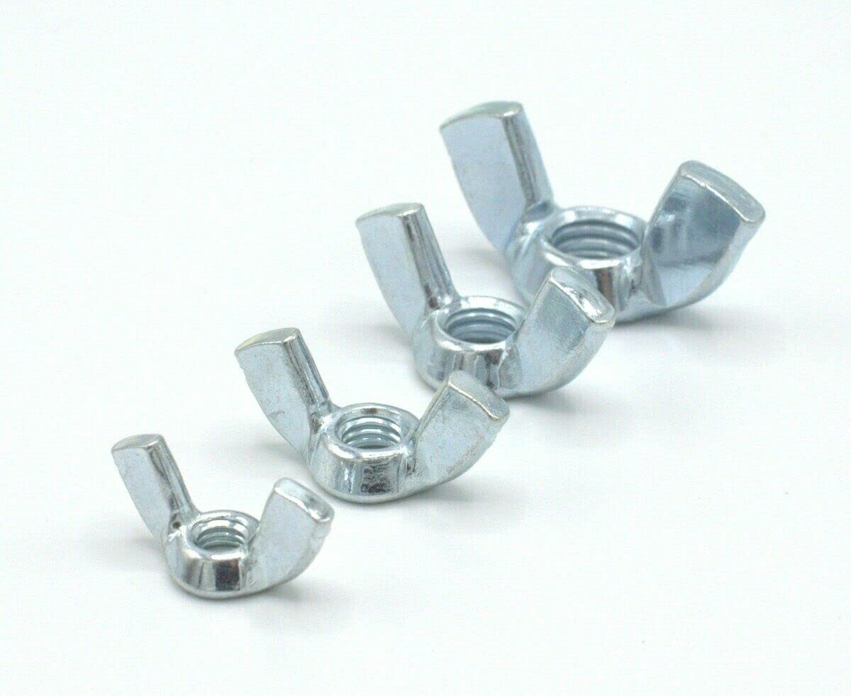 Flügelmutter Edelstahl DIN 315 A2 - rostfreie Flügelmuttern in amerikanischer Form in verschiedenen Größen (10, M6) - Klama - Möbelzubehör