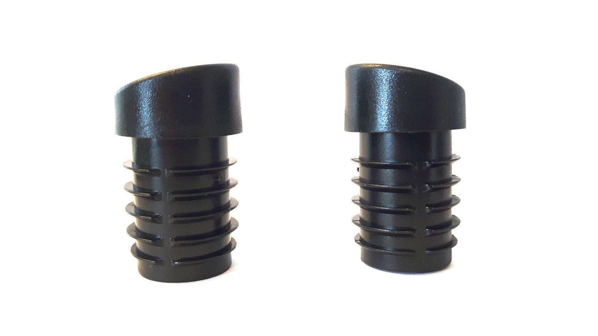 4 St. Stuhlgleiter/Bodenschoner, schräg, für Rundrohre mit Wandstärke 1,5-2 mm - Klama - Möbelzubehör