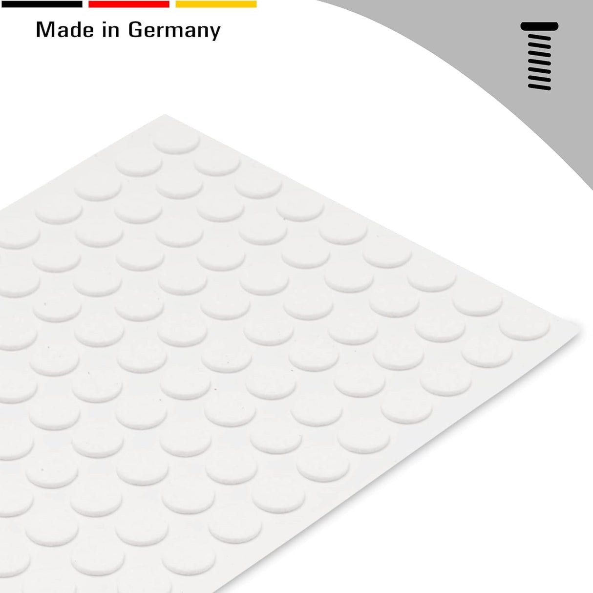 50x Filzgleiter Möbelgleiter selbstklebend - der ideale Schutz für Holz-, Parkett und- Laminatboden - Klama - Möbelzubehör