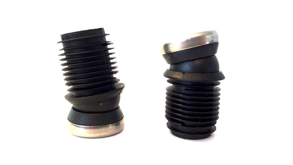 4 St. Stuhlgleiter mit Gelenk und Edelstahlgleitfläche, für Rundrohre mit Wandstärke 1,5-2 mm, max. Neigungswinkel 19° - Klama - Möbelzubehör