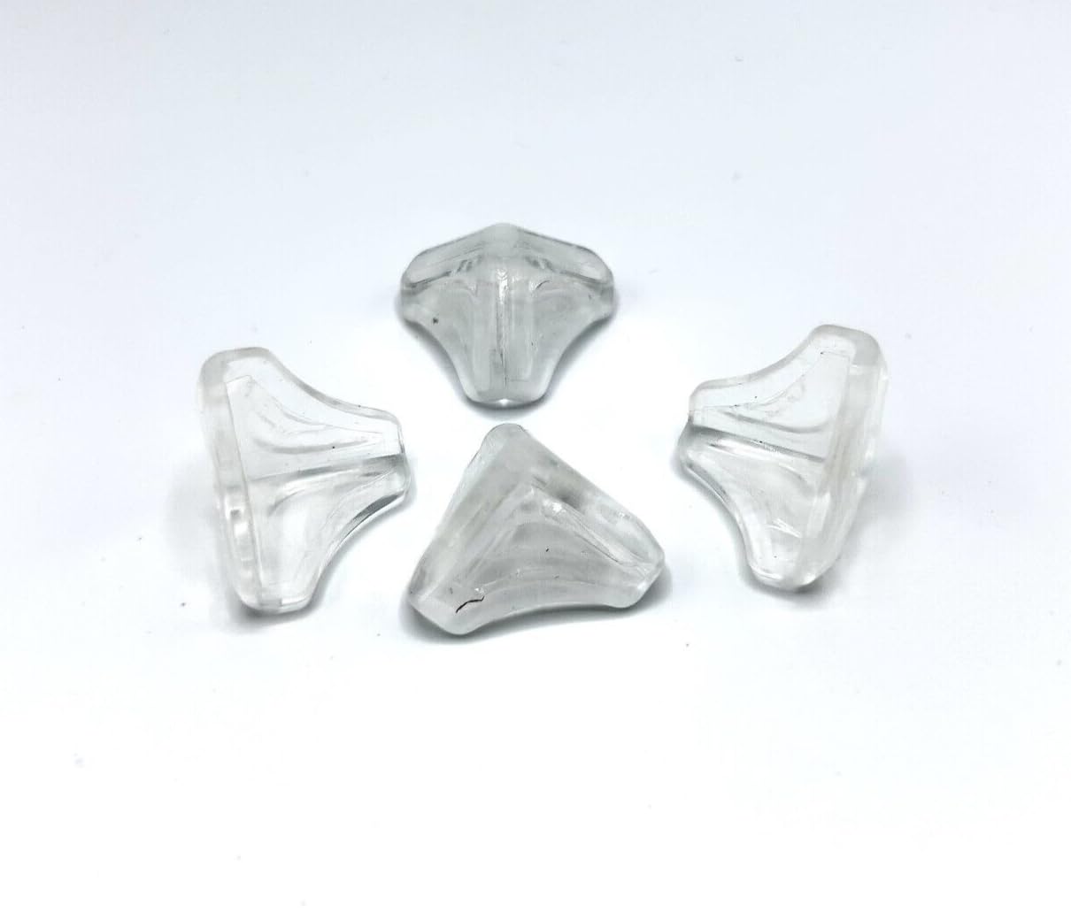 4X Kantenschutz Baby selbstklebend - transparenter Eckenschutz ideal als Kindersicherung vor scharfen Kanten (39 x 29,5 x 4 mm) - Klama - Möbelzubehör
