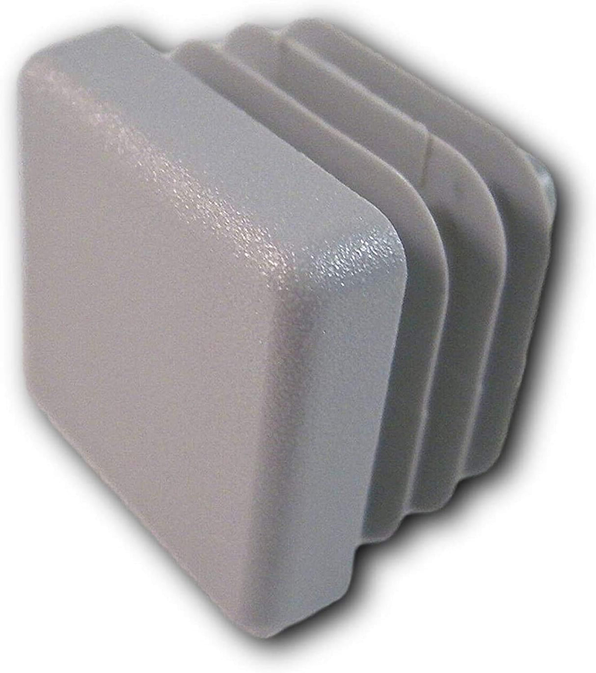 20 Stopfen für Quadratrohre, Grau (15 x 15 mm) - Klama - Möbelzubehör