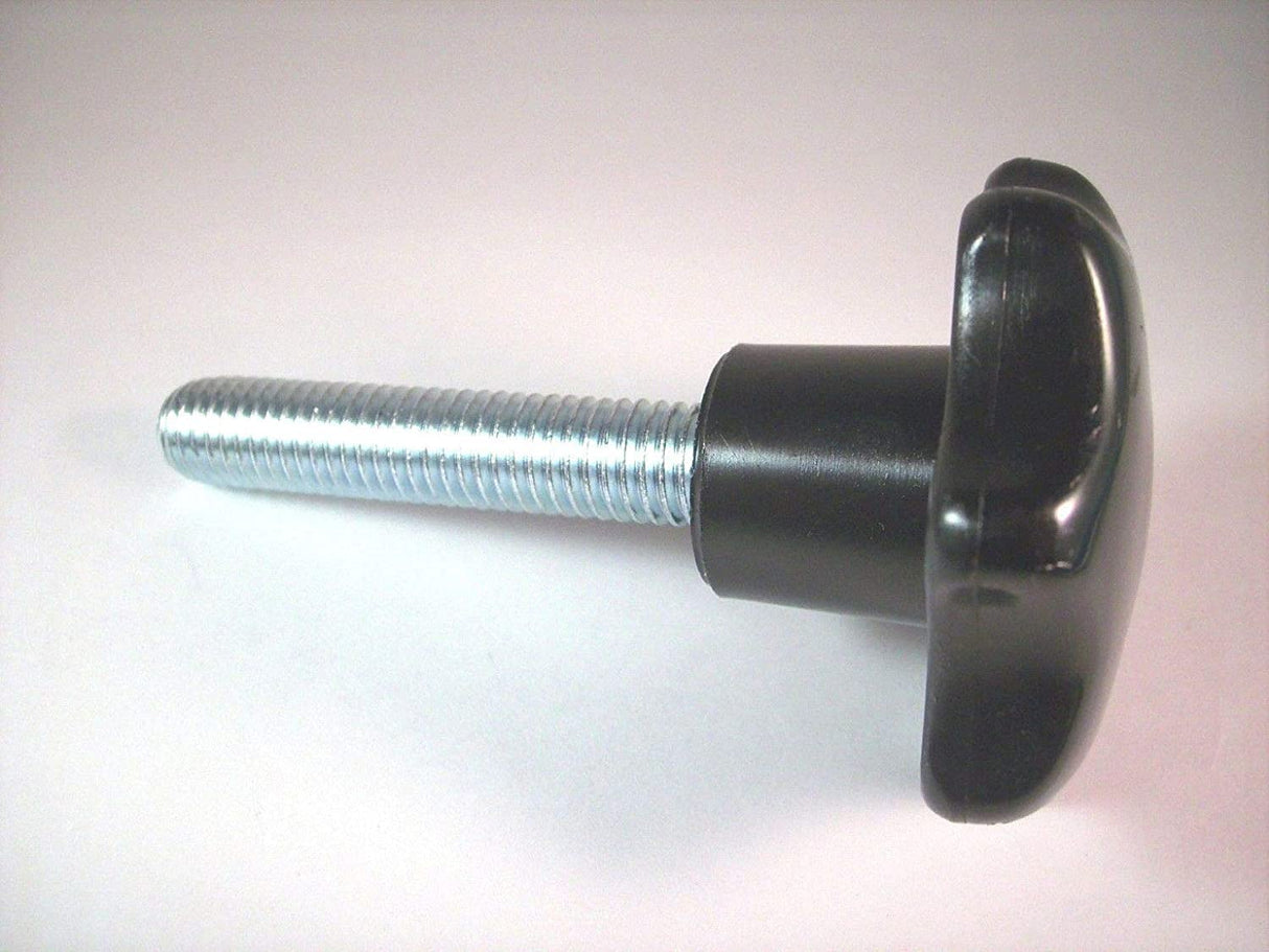 1 Sternschraube aus Kunststoff - 50 mm Sterngriffschraube mit Gewindebolzen aus legiertem Stahl - Klama - Möbelzubehör