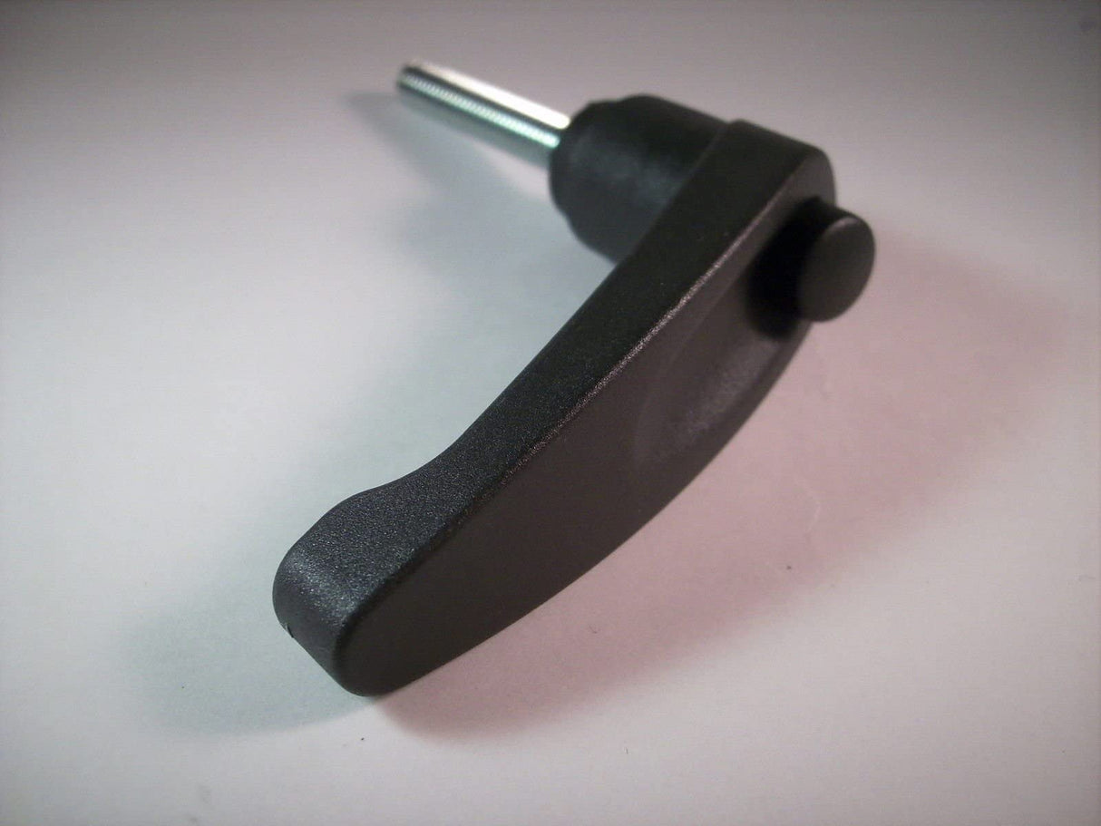 1 Klemmgriff/Spanngriff/Feststeller 85 mm mit Gewindebolzen verschiedene Gewindelängen - Klama - Möbelzubehör