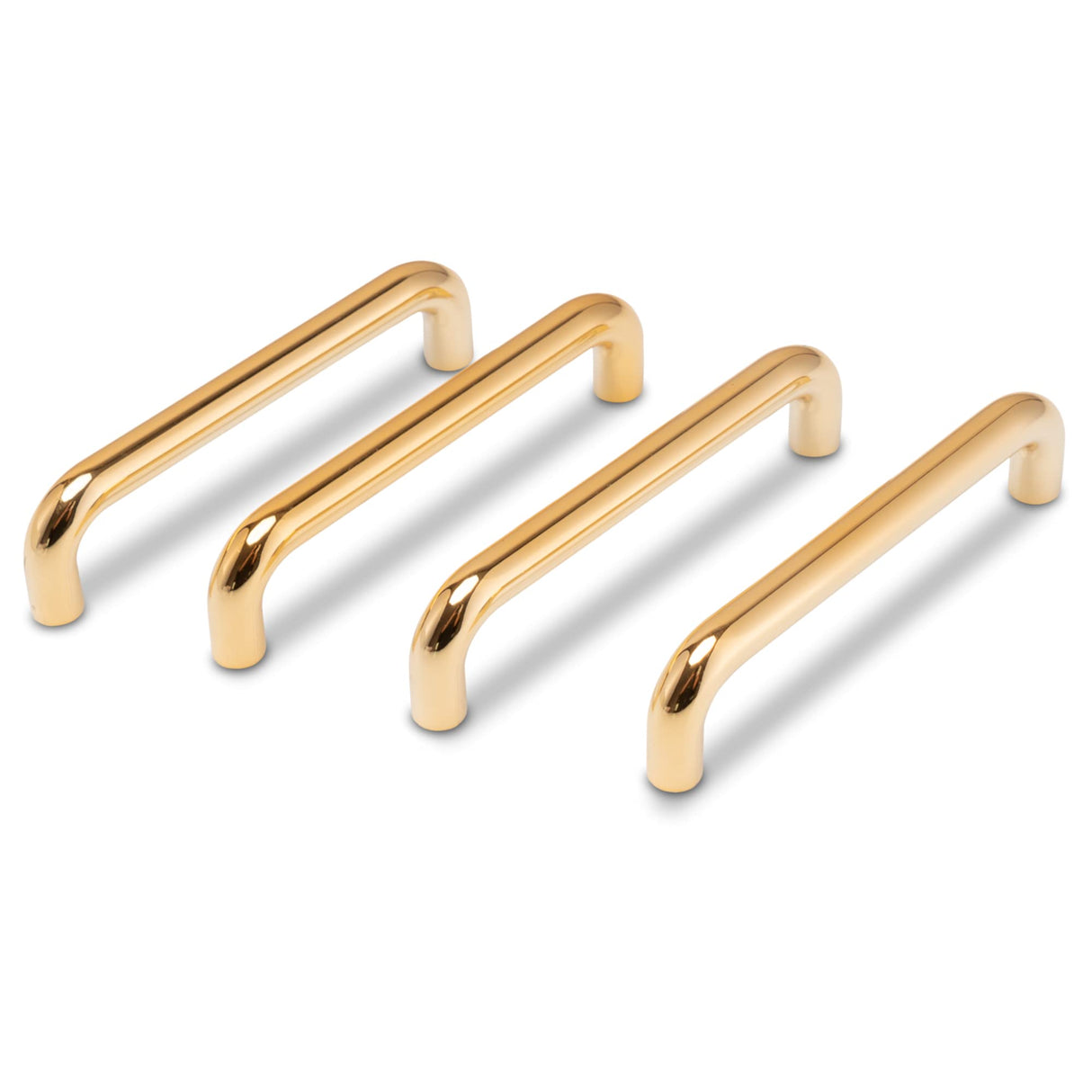 KLAMA 4 St. Bügelgriffe Möbelgriffe Kunststoff - für Schränke, Schubladen und Türen - Klama - Möbelzubehör