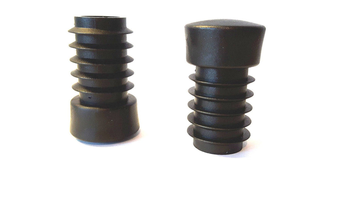 OL 4 St. Gleiter/Stopfen mit konischem Kopf, für Rundrohre mit Wandstärke 1,5-2,5 mm / 28mm - Klama - Möbelzubehör