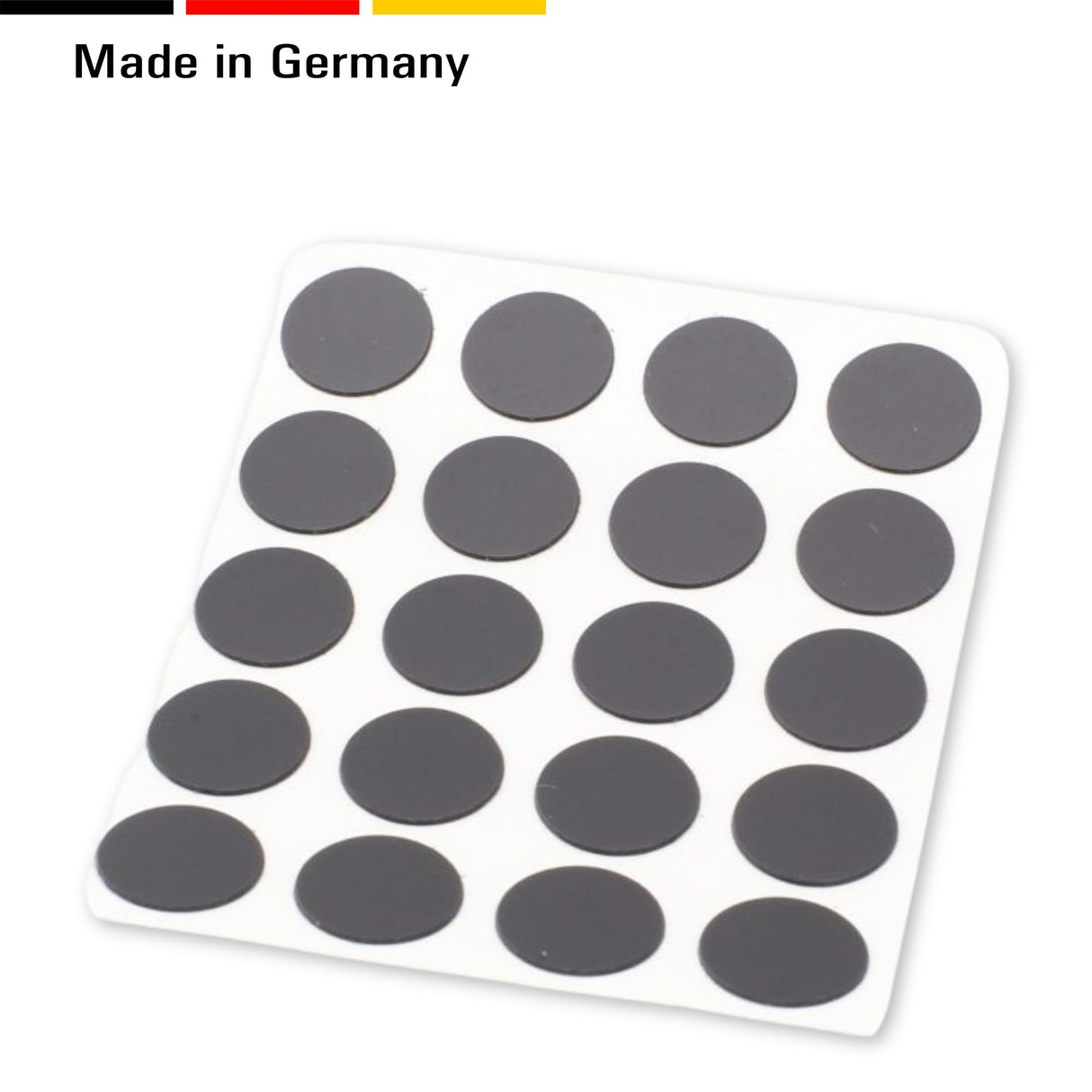 20x Selbstklebende Abdeckkappen für Schrauben, Bohrlöcher & kleine Macken - Universell einsetzbare Schraubenabdeckung - Klama - Möbelzubehör