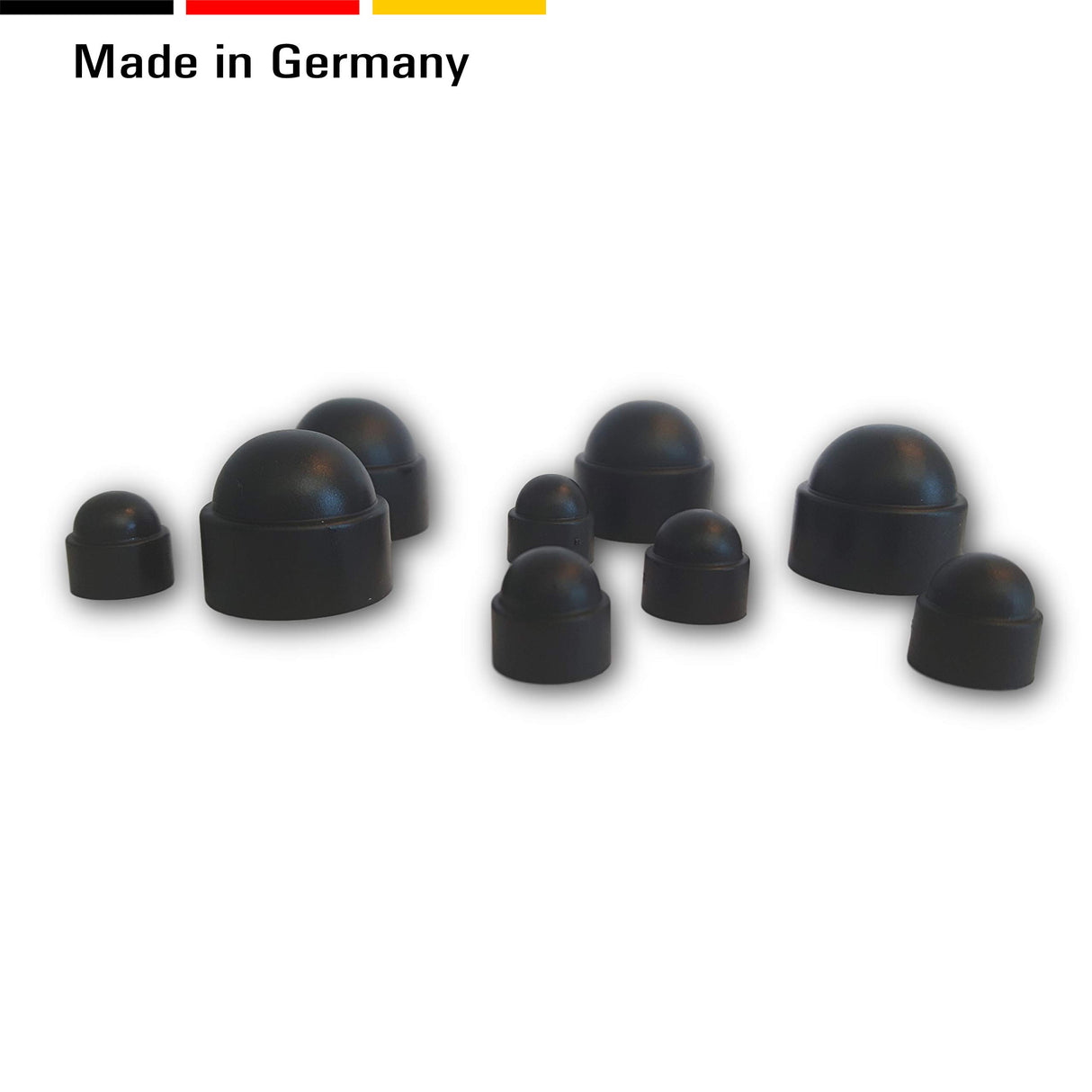 4x Abdeckkappen für Schrauben Sechskant - Schraubenabdeckung Schutzkappen aus PE Kunststoff für Schrauben und Muttern (Kopie) - Klama - Möbelzubehör