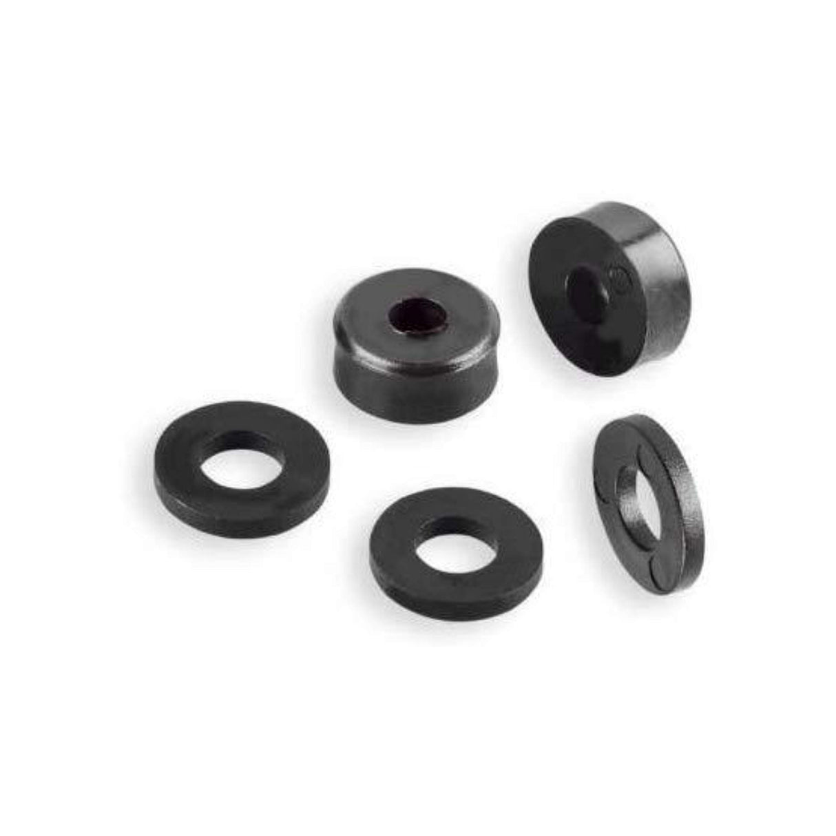 OL 25 St. Distanzstücke/U-Scheiben aus Kunststoff, Durchmesser 20 mm, Länge/Höhe 25 mm, Bohrung 6,3 mm - Klama - Möbelzubehör