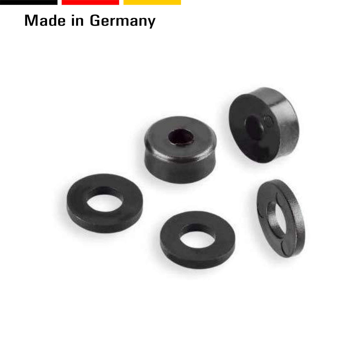 OL 50 St. Distanzstücke/U-Scheiben aus Kunststoff Durchmesser 6 mm Länge/Höhe 5 mm Bohrung 3,2 mm - Klama - Möbelzubehör