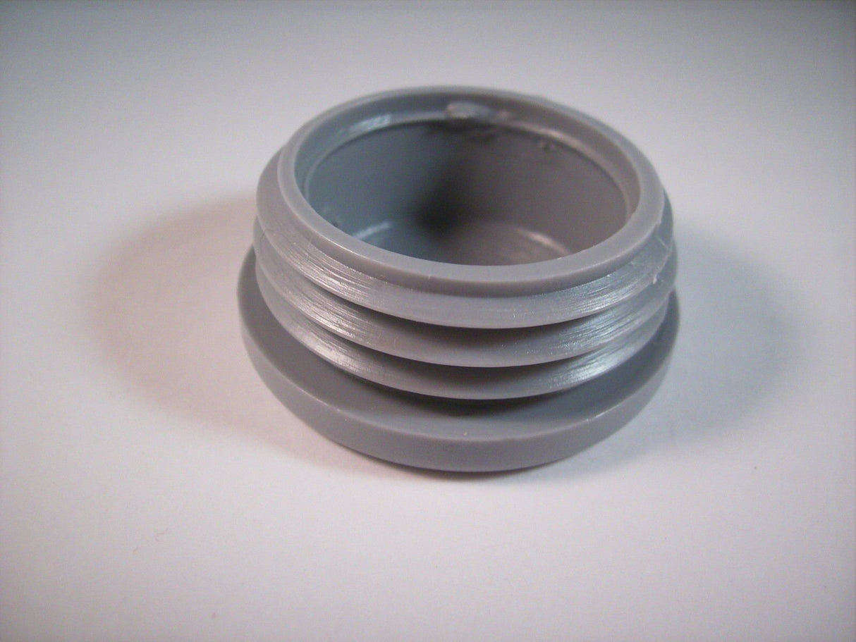 20 Gleiter/Stopfen/Lamellenstopfen Schwarz für Rundrohre