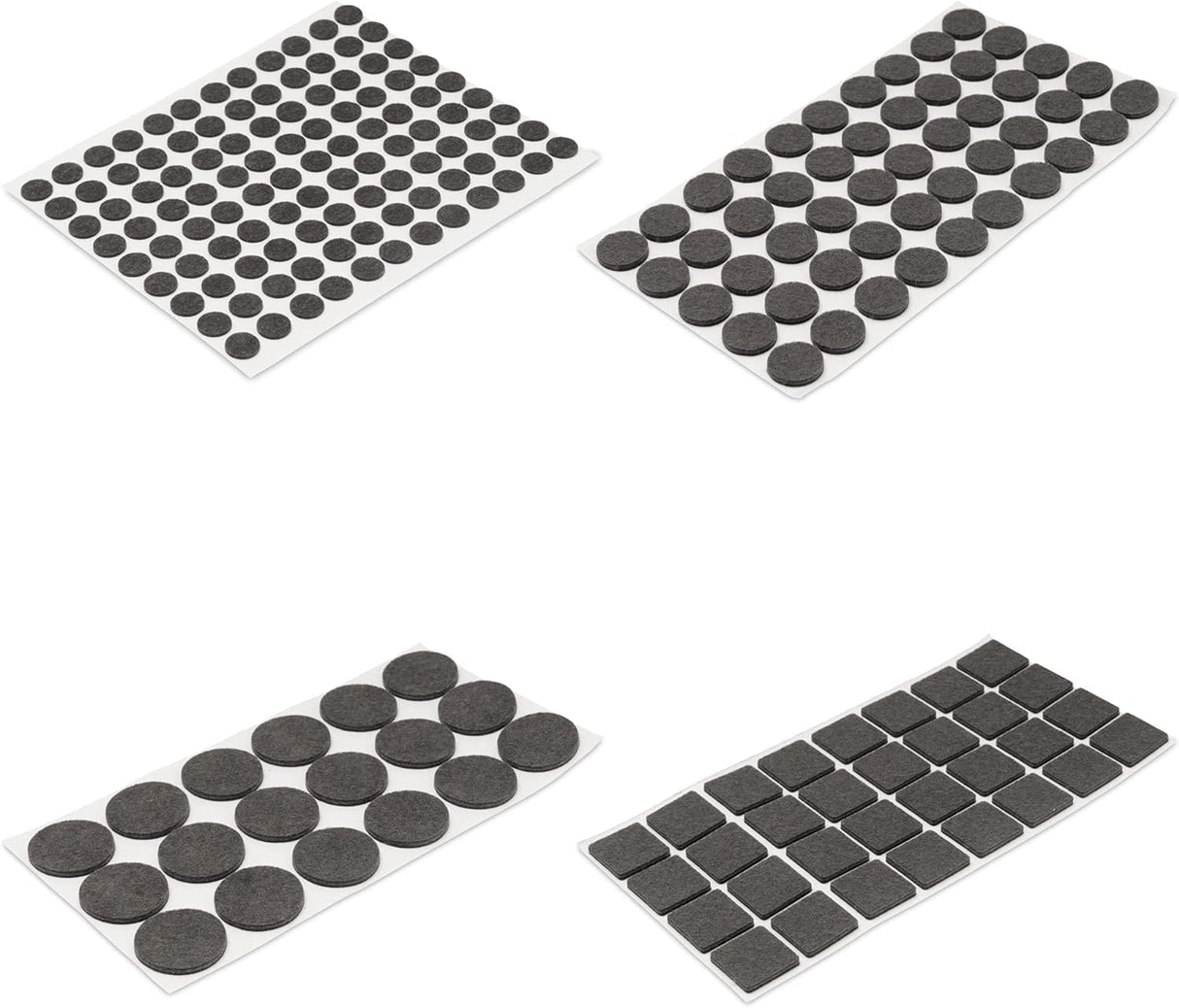 50x Filzgleiter Möbelgleiter selbstklebend - der ideale Schutz für Holz-, Parkett und- Laminatboden - Klama - Möbelzubehör