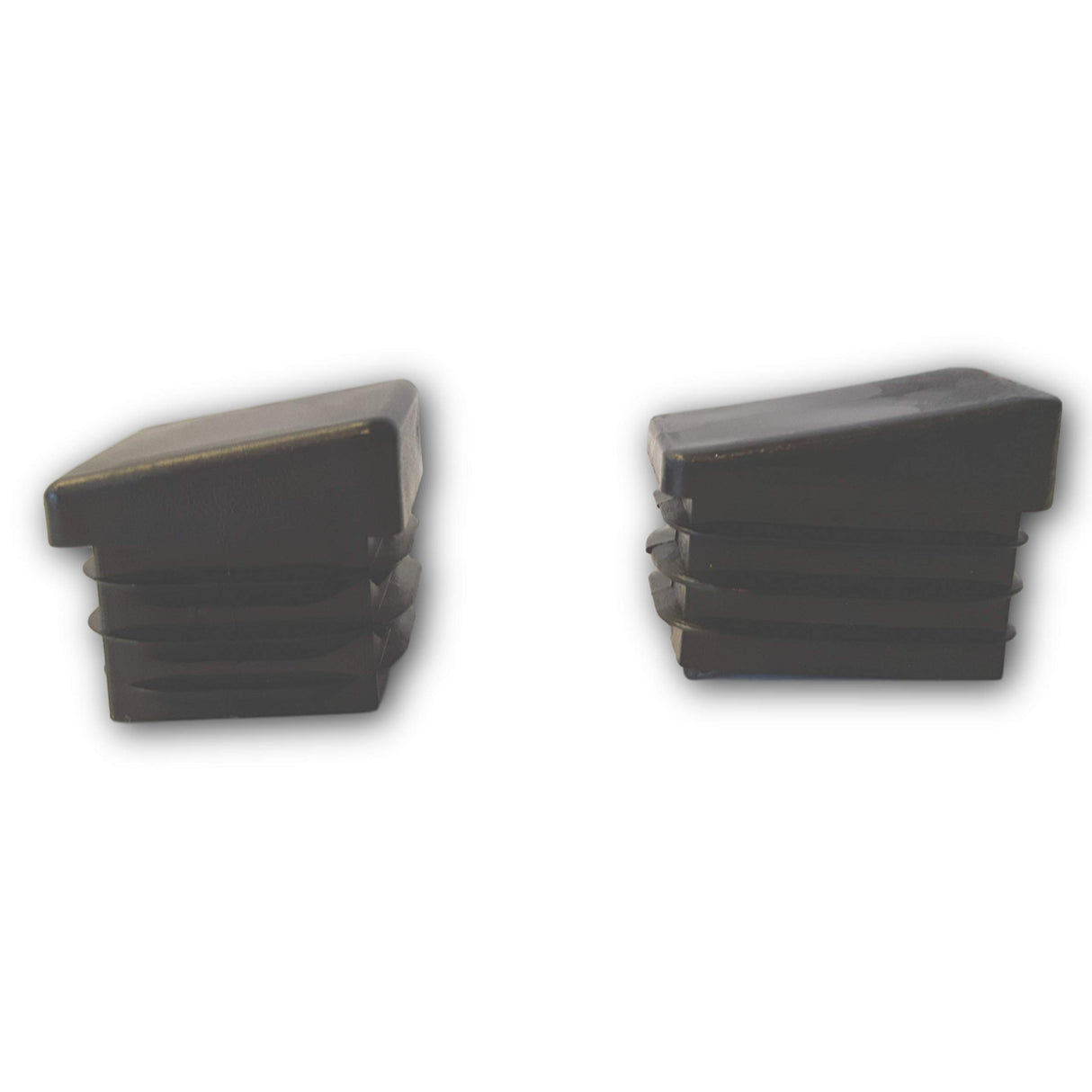 OL 12 St. Gleiter/Stopfen/Stuhlgleiter mit Bodenfläche 10° abgewinkelt, für Rohrwandstärke 1,5-2mm / 20x15 mm - Klama - Möbelzubehör