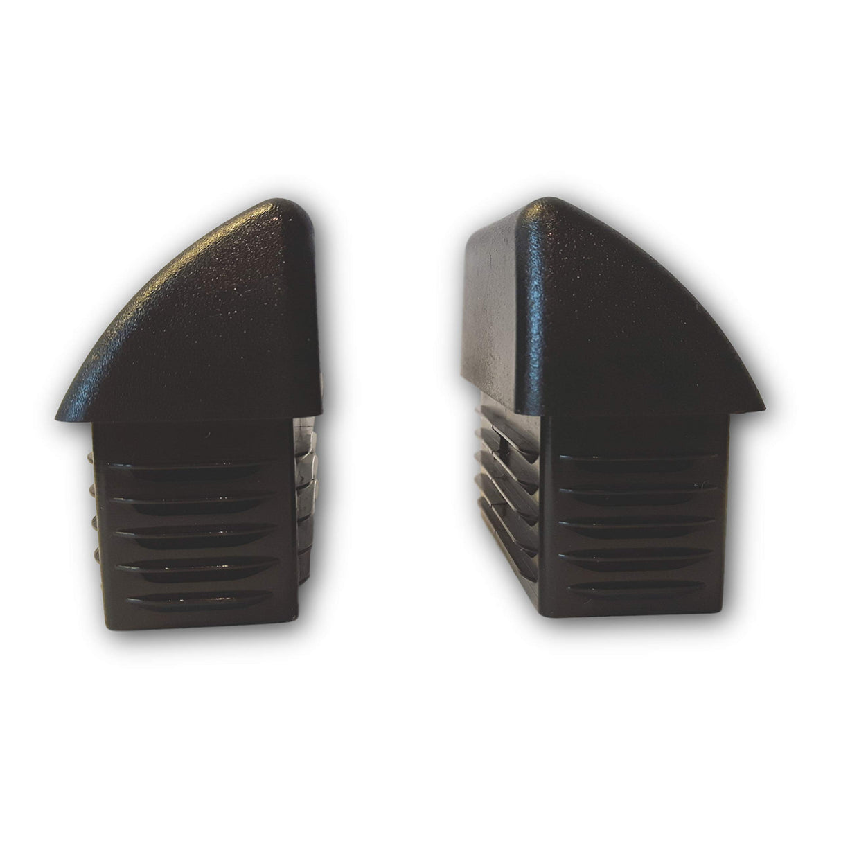 OL 4 St. Rohrendstücke/Sichtstopfen für Rechteckige Rohre mit Rohrwandstärke 1,5-2 mm / 30x20mm - Klama - Möbelzubehör