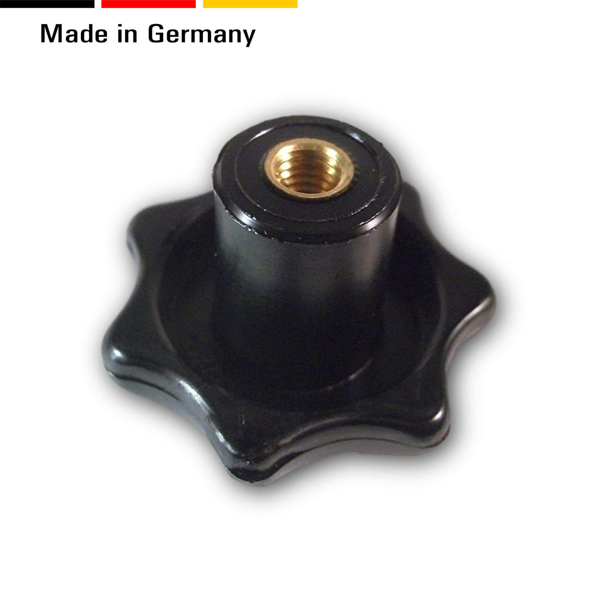 1 St. Sterngriff mit Messing-Gewindebuchse verschiedene Größen - Klama - Möbelzubehör