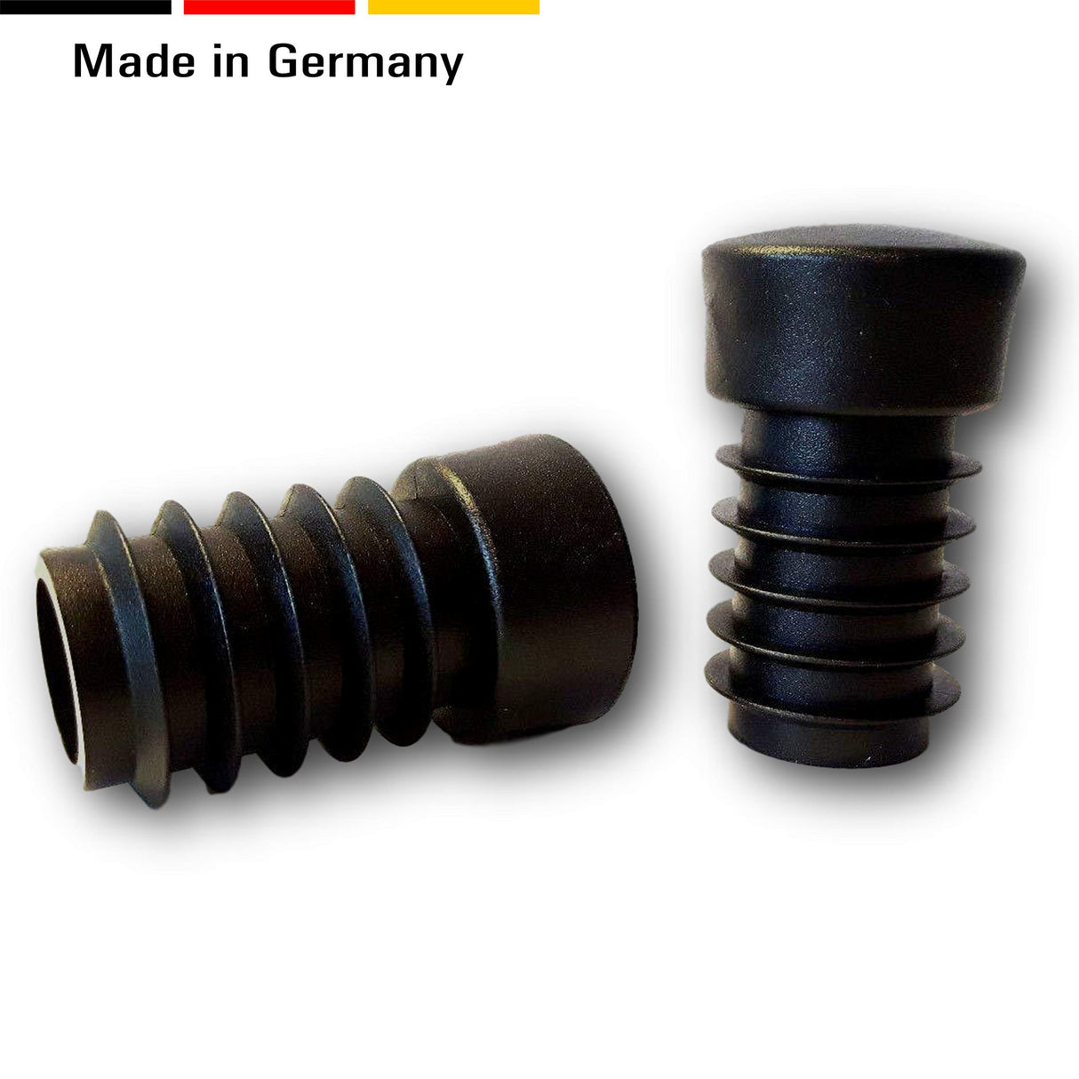 OL 4 St. Gleiter/Stopfen mit konischem Kopf, für Rundrohre mit Wandstärke 1,5-2,5 mm / 28mm - Klama - Möbelzubehör