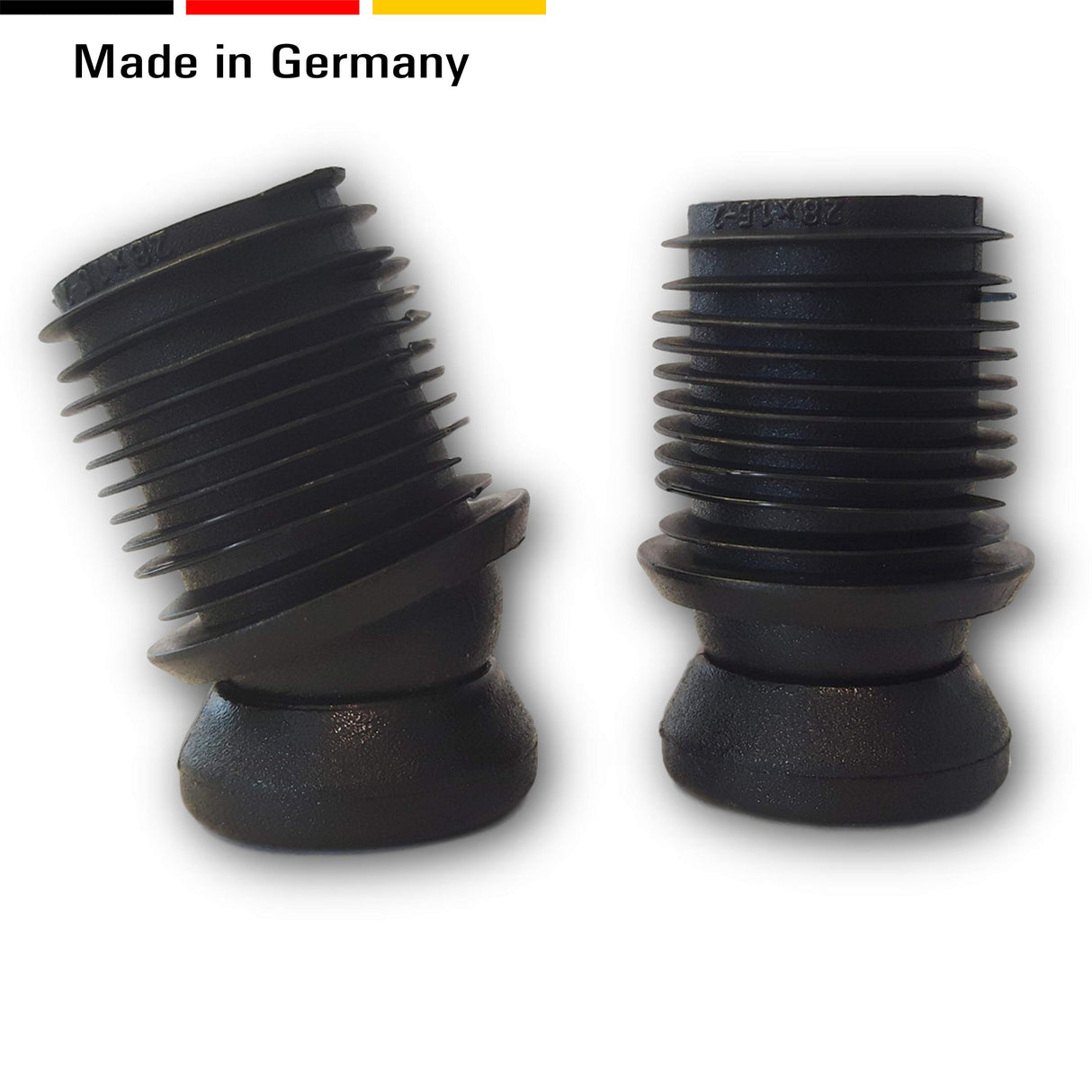 4 St. Stuhlgleiter mit Gelenk, für Runde Rohre, Kunststoffgleitfläche, für Rohrwandstärke 1,5-2 mm, max. Neigungswinkel 19° - Klama - Möbelzubehör