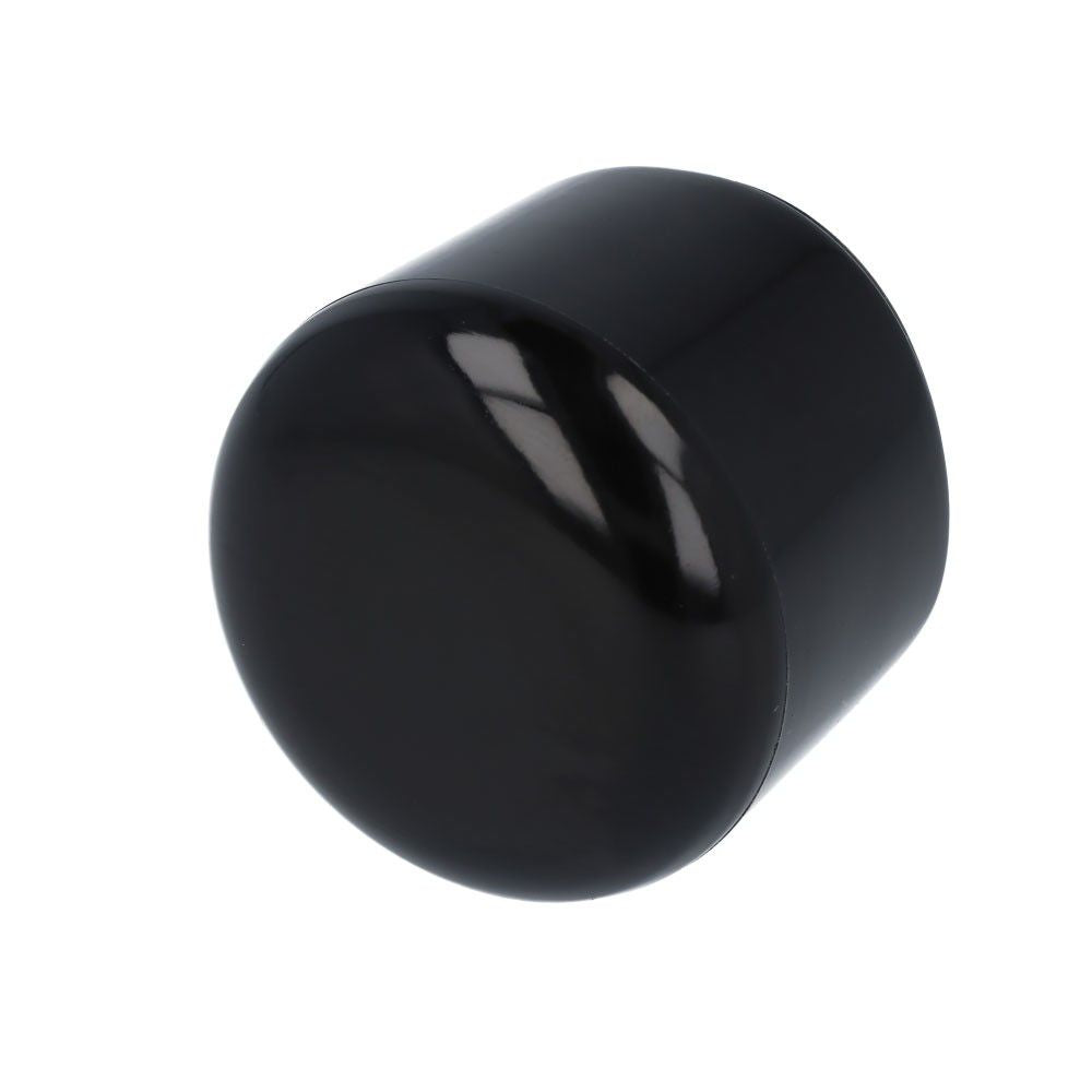 20 Kappen, schwarz, für Rundrohre/Rundstäbe/Pfostenkappen - Klama - Möbelzubehör