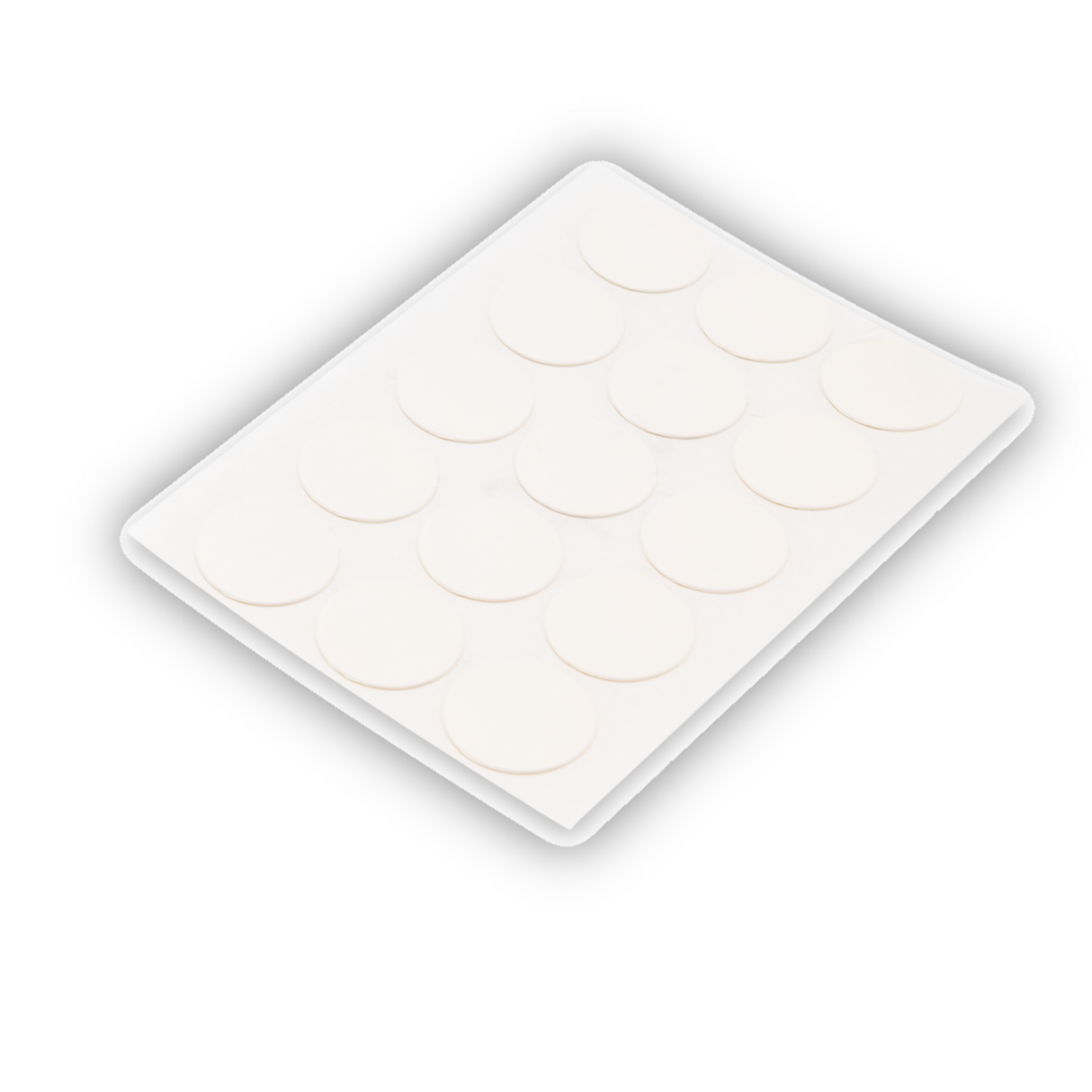 15x Selbstklebende Abdeckkappen für Schrauben, Bohrlöcher & kleine Macken - Universell einsetzbare Schraubenabdeckung - Klama - Möbelzubehör