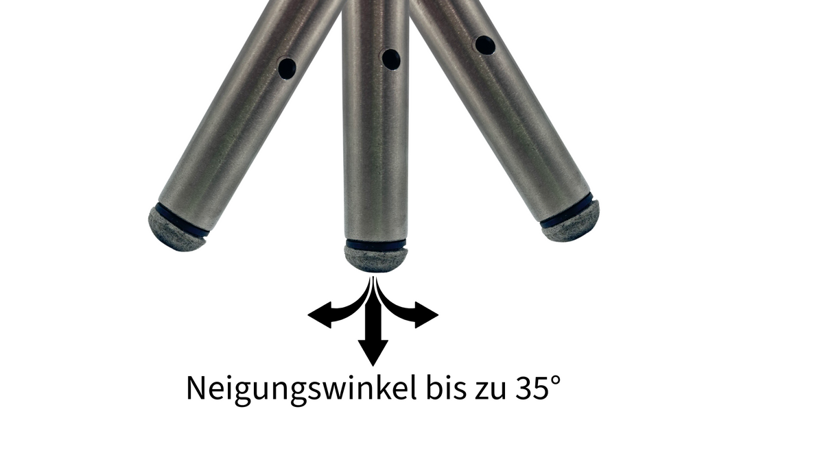 4 Filzgleiter Stuhlgleiter rund Wollfilz Bodenschutz Kratzschutz gerade und schräge Beine