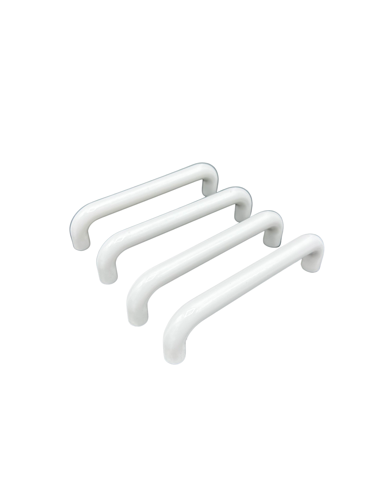 4 St. Bügelgriffe Möbelgriffe Kunststoff - für Schränke, Schubladen und Türen