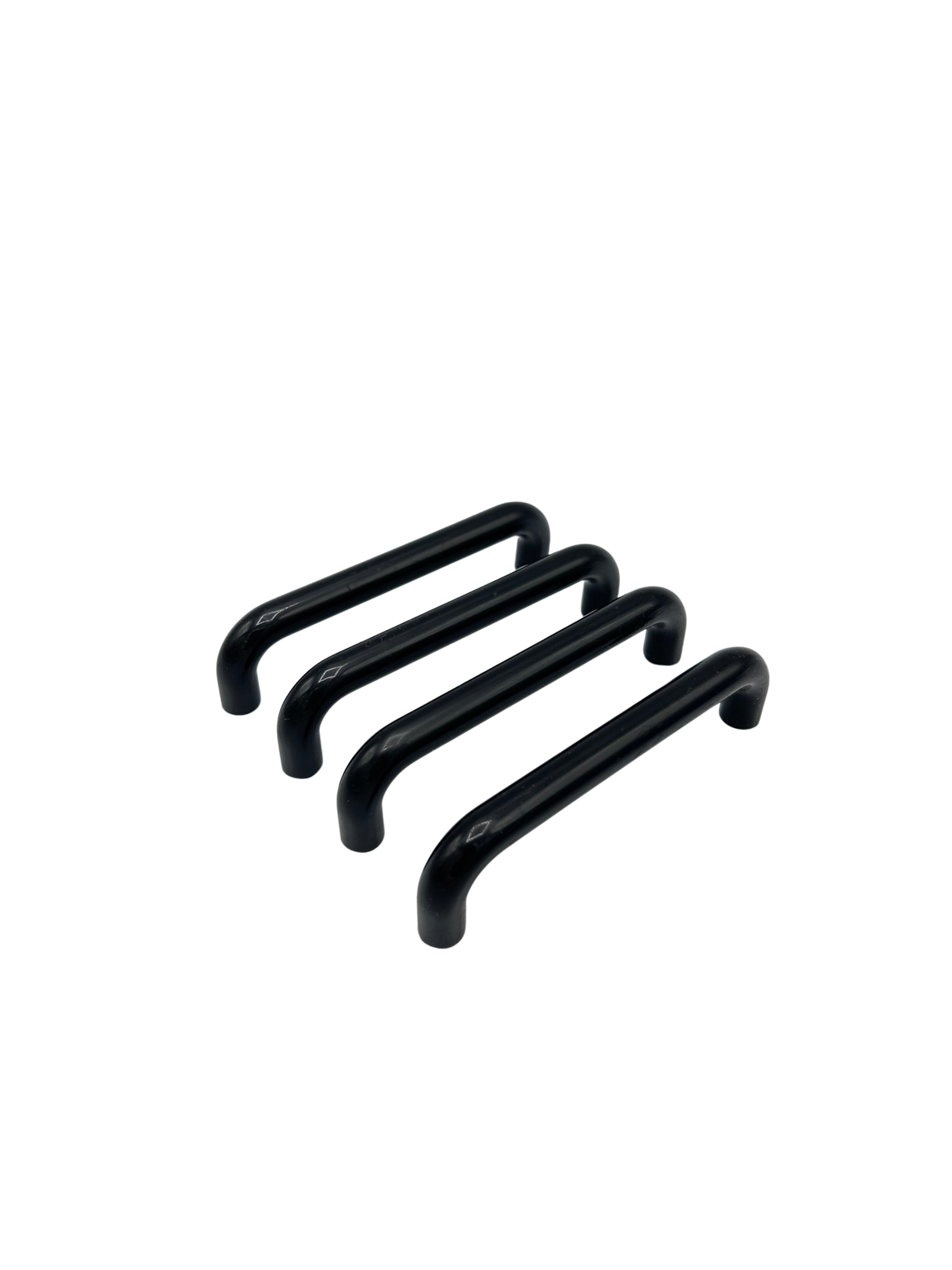 4 St. Bügelgriffe Möbelgriffe Kunststoff - für Schränke, Schubladen und Türen