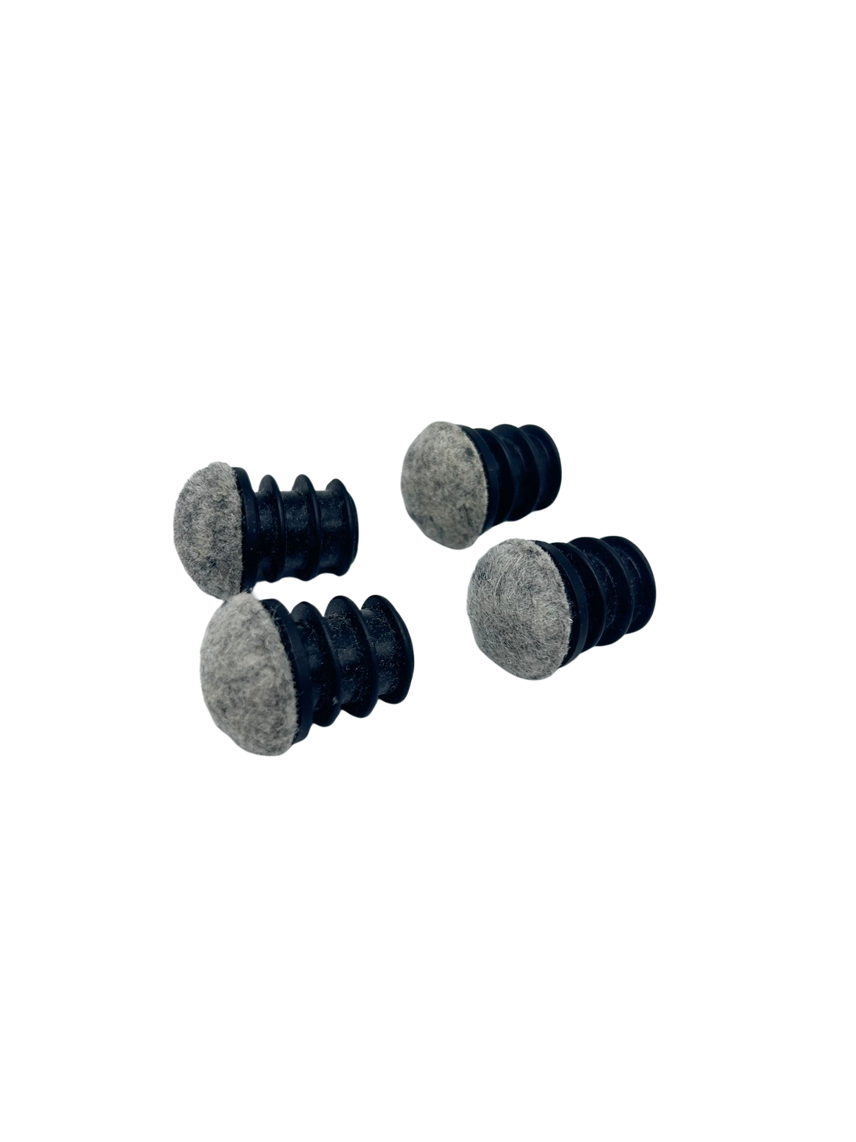 4 Filzgleiter Stuhlgleiter rund Wollfilz Bodenschutz Kratzschutz gerade und schräge Beine