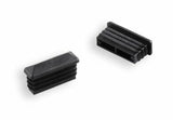 OL 4 St. Zierstopfen/Sichtstopfen für Rechteckige Rohre mit Rohrwandstärke 1,5-2 mm / 30x15mm - Klama - Möbelzubehör