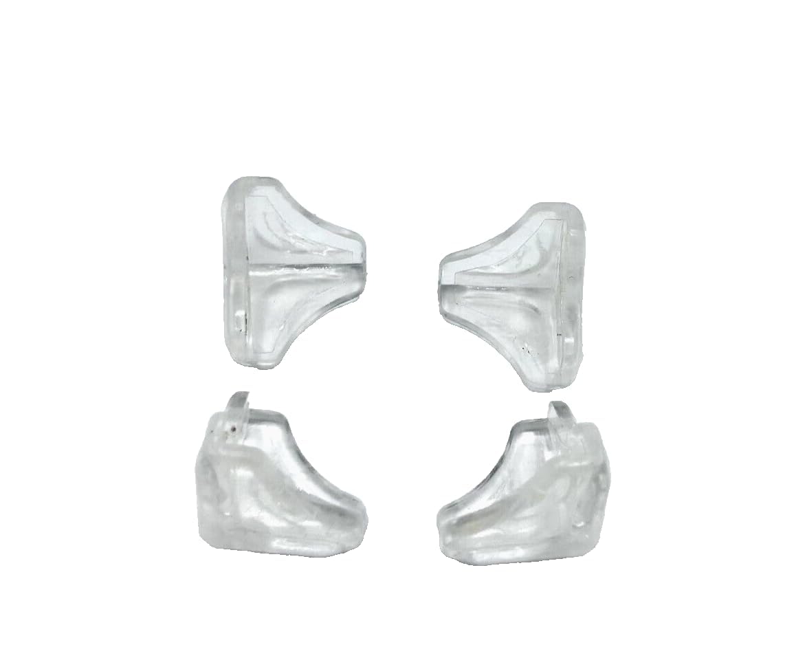 4X Kantenschutz Baby selbstklebend - transparenter Eckenschutz ideal als Kindersicherung vor scharfen Kanten (39 x 29,5 x 4 mm) - Klama - Möbelzubehör