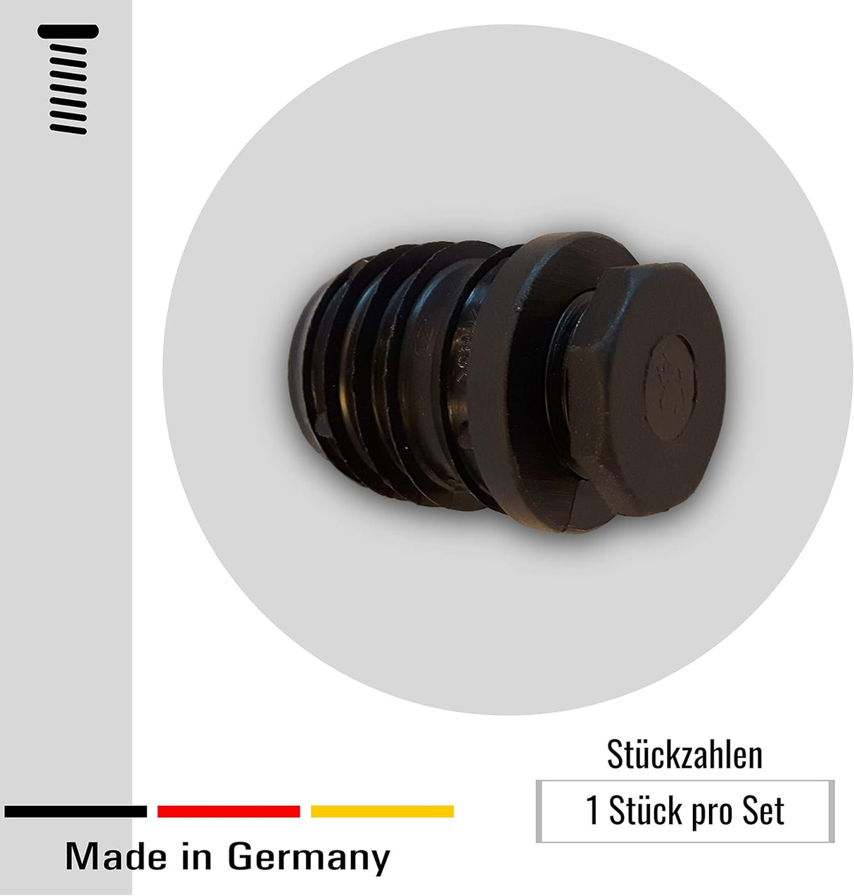 OL-1 St. Verstellgleiter/Höhenversteller für Rundrohre, 40 mm - Klama - Möbelzubehör