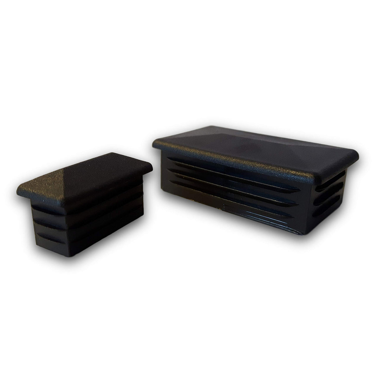 OL 4 St. Zierstopfen/Sichtstopfen für Rechteckige Rohre mit Rohrwandstärke 1,5-2 mm / 30x15mm - Klama - Möbelzubehör