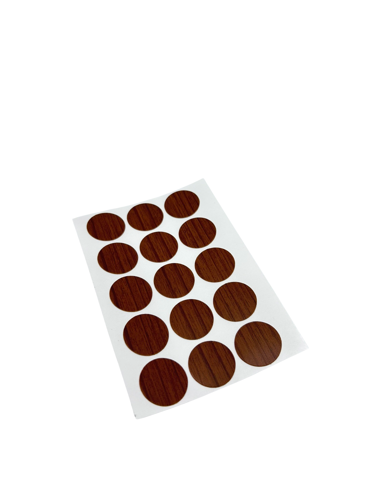 15x Selbstklebende Abdeckkappen für Schrauben, Bohrlöcher & kleine Macken - Universell einsetzbare Schraubenabdeckung